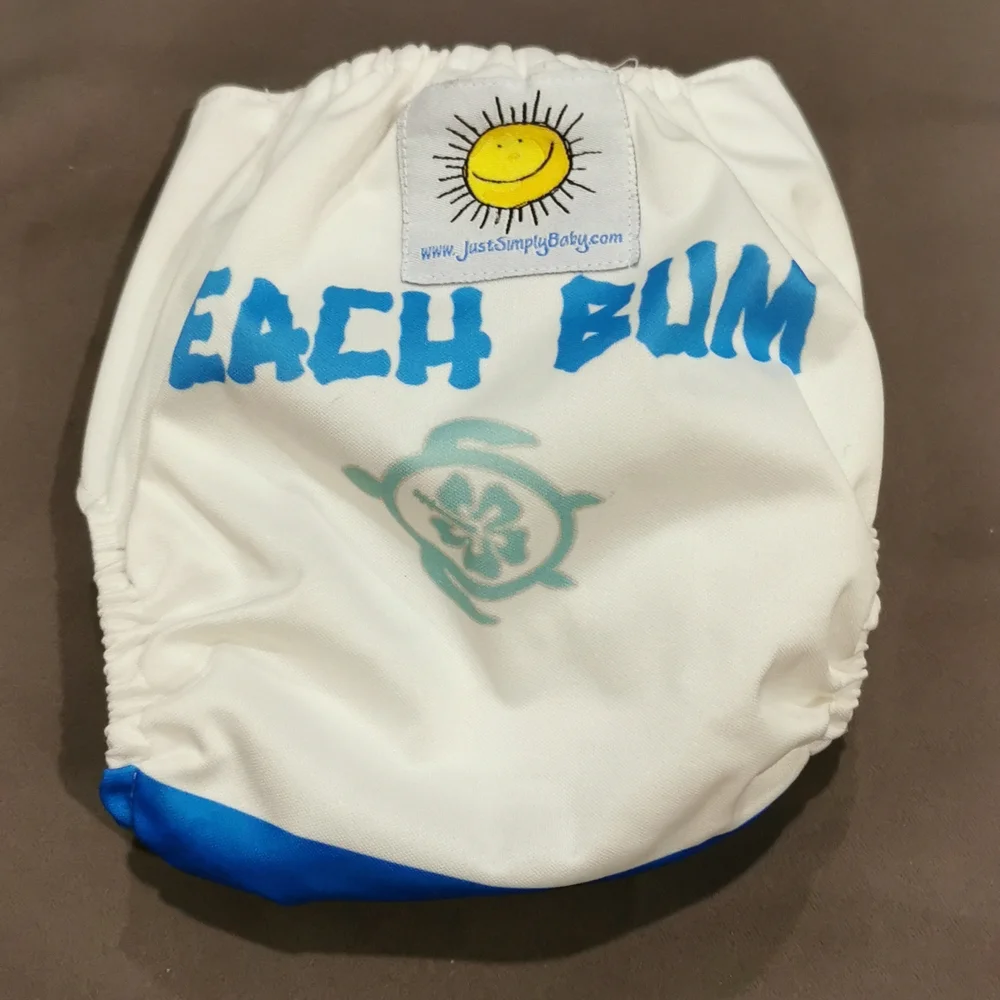 Beach Bum pocket cloth diaper set